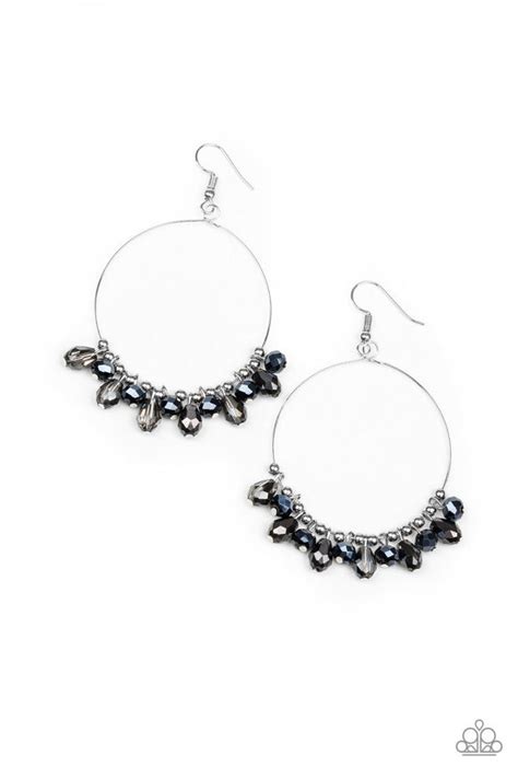 Crystal Collaboration Blue Paparazzi Accessories Earrings