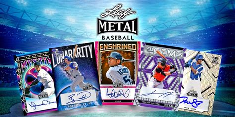 Leaf Metal Draft Baseball Cards Checklist