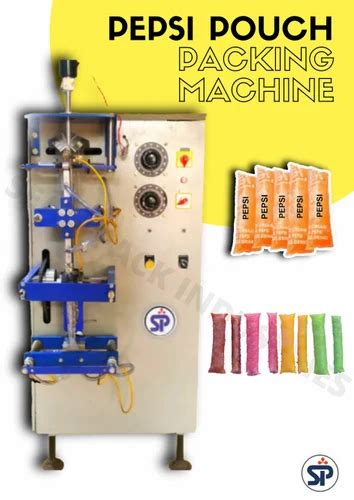 Automatic Pepsi Packing Machine 1 500 Pouch Per Hour 1 2 HP At Rs