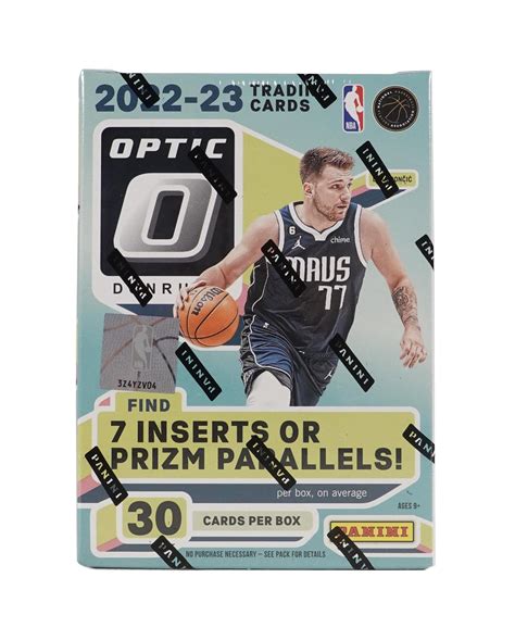 2022 23 Panini Donruss Optic Basketball 6 Pack Hobby Blaster Box Green