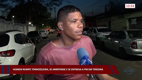 Homem Rompe Tornozeleira Se Arrepende E Se Entrega A PM Em Teresina 24