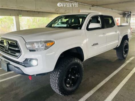 2019 Toyota Tacoma With 17x9 12 Fuel Shok And 28570r17 Bfgoodrich All