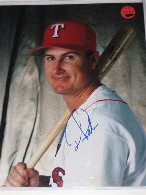 Dean Palmer Signed Texas Rangers Photo