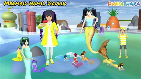 Yuta Mio Main Ke Bikini Bottom Putri Duyung Mermaid Hamil Diculik