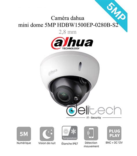 Cam Ra Surveillance Dahua Mp Mm Mini D Me Dh Hac Hdbw Ep