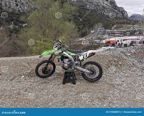 Trento, Italy - 2019 04 03: MxGp Motocross Circuit of Pietramurata ...