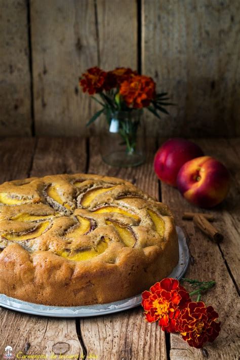 Torta Alle Pesche E Cannella Ricetta Come Farla Sofficissima Senza Burro