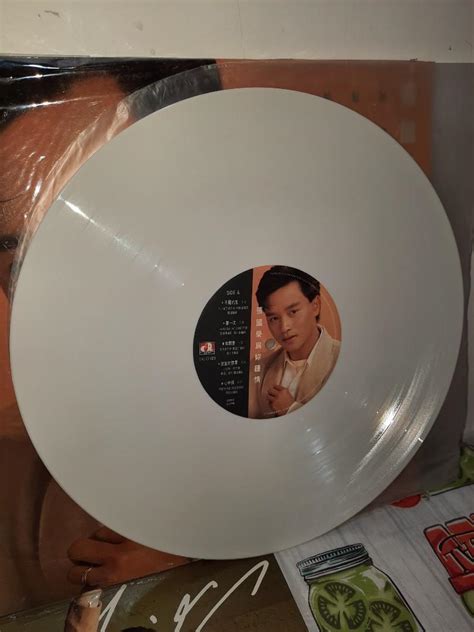 張國榮 Leslie Cheung 為你鍾情 黑膠唱片 Lp（白色碟）1985年 舊版 興趣及遊戲 音樂樂器 And 配件 音樂與媒體