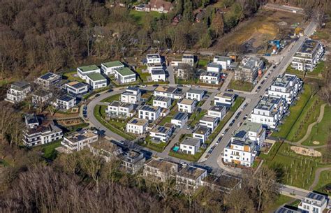 Luftbild Gelsenkirchen Wohngebiet Mischbebauung Der Mehr Und