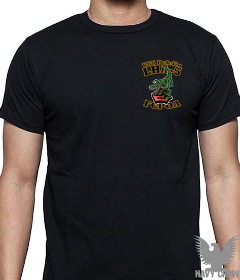 Us Navy Uss Peleliu Lha 5 Fcpoa Custom Navy Shirt