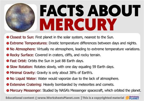 Facts About Mercury