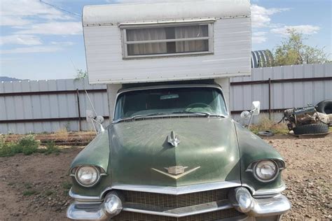 Caddy With A Kitchen Sink 1956 Cadillac Camper Barn Finds