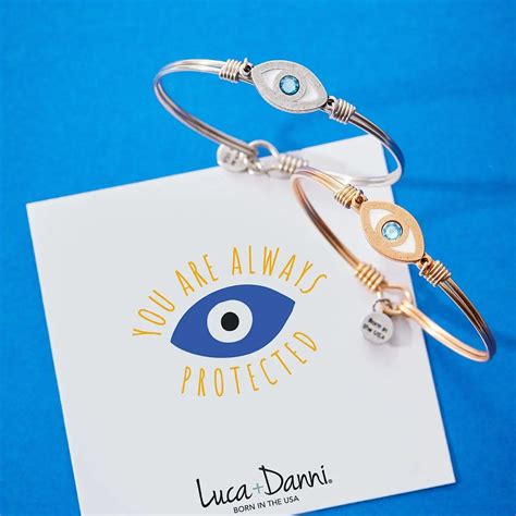 Luca Danni Evil Eye Bangle · Urban Sterling Silver