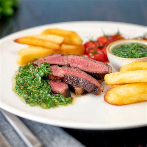 Rump Steak And Chips