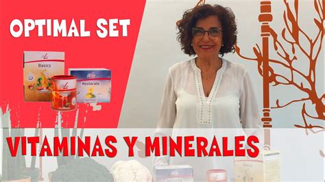 Optimal Set Fitline Todas Las Vitaminas Y Minerales Que El Cuerpo