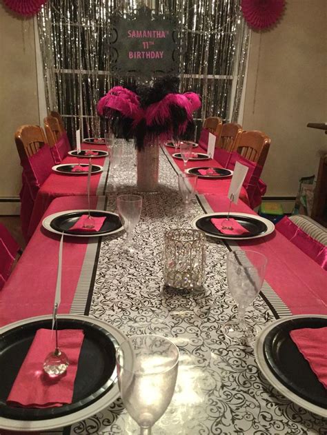 Pin By Christine Randall On Glitz And Glamour Theme Girl Birthday Party Girl Birthday