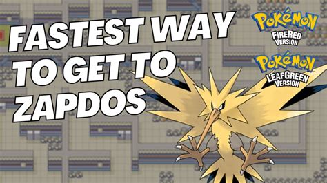 How To Get To Zapdos Power Plant Pok Mon Fire Red Leaf Green