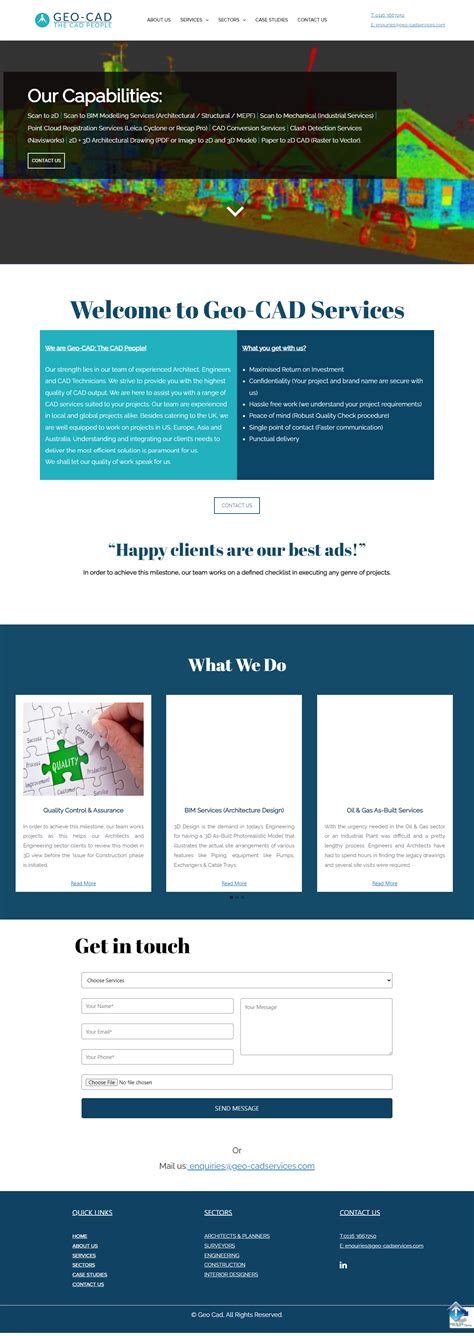 Geo-CAD Services | Rapid WebTech