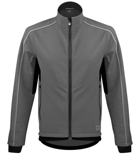 Men's USA Softshell Cycling Jacket - Quality Cold Weather Biking Coat