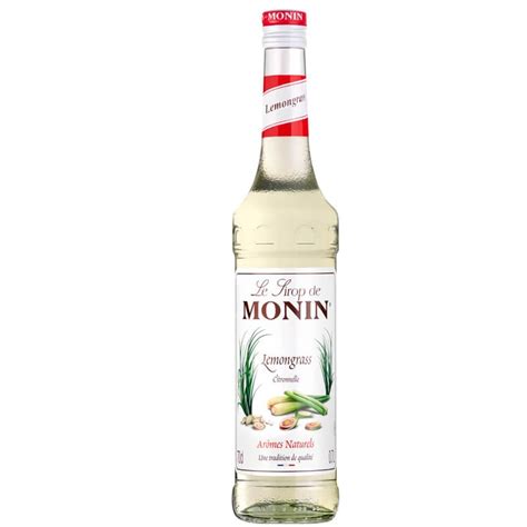 Monin Lemon Grass Syrup 70 CL Malaysia 6 Bottles Per Box