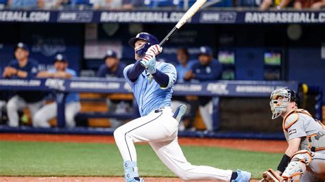 Curtis Mead Randy Arozarena Homer As Rays Battle Back To Beat Tigers