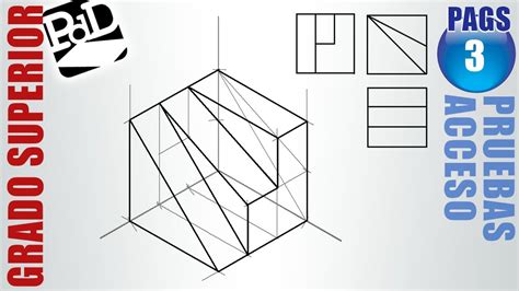 Pags Dibujo Isom Trico De Una Figura Dadas Sus Vistas G Valenciana