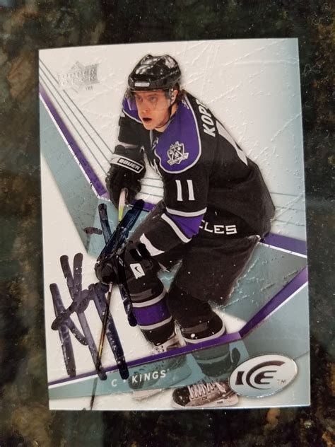 Autograph Through The Mail Athletes: Anze Kopitar