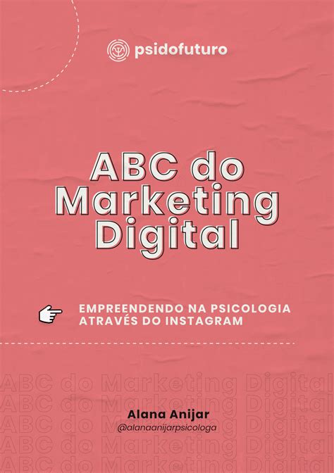 Ebook Abc Do Marketing Digital Para Psic Logas