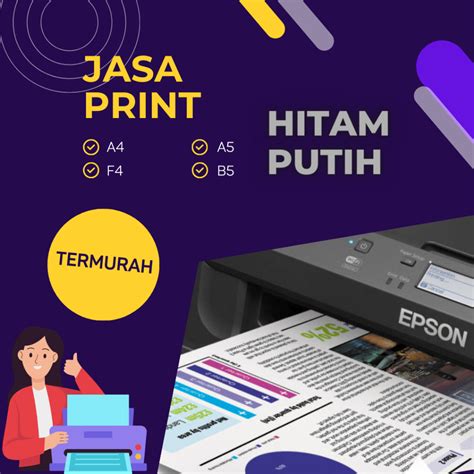 Jual Jasa Print Hitam PutihTinta Anti Luntur Cetak Buku Isi Warna