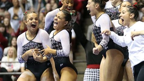 Alabama Gymnastics Falls To Lsu Despite Scoring Two Perfect 10s