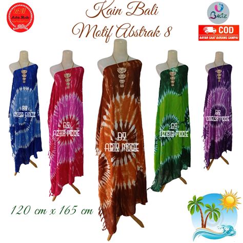 Jual Kain Pantai Kain Bali Pantai Kain Bali Motif New Abstrak 8