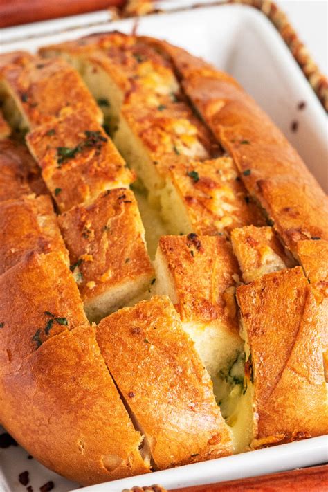 Cheese Garlic Pull Apart Bread Recipe