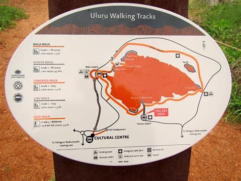 Uluru Map Uluru Kata Tjuta National Park Northern Territo Flickr