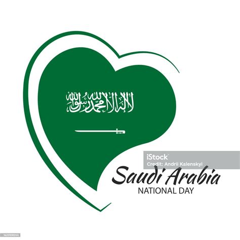 National Day Of Saudi Arabia Stock Illustration Download Image Now All Middle Eastern Flags