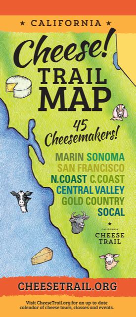 The Cheese Trail Map — Straus Home Ranch