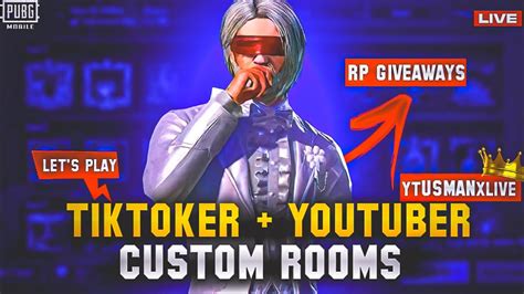 Lets Play Tiktoker Youtuber Custom Room Ytusmanxlive Is Back Youtube