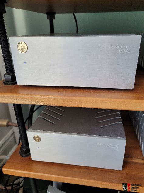 Gold Note Ph Phono Stage With Psu Power Supply Silver Finish