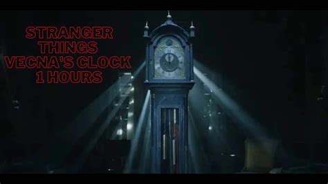 Stranger Things Vecna Grandfather Clock Hour Chime Every Seconds