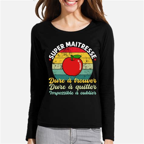 Tee Shirt Super Maitresse D Ecole Cadeau Tostadora