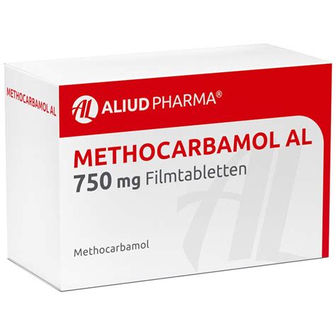 Methocarbamol Al 750 Mg 50 St Mit Dem E Rezept Kaufen Shop Apotheke