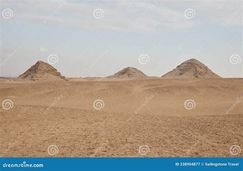 The 5th Dynasty Pyramid Complex Of Abu Sir Egypt Stock Image Image Of Pharaohnic Pyramids