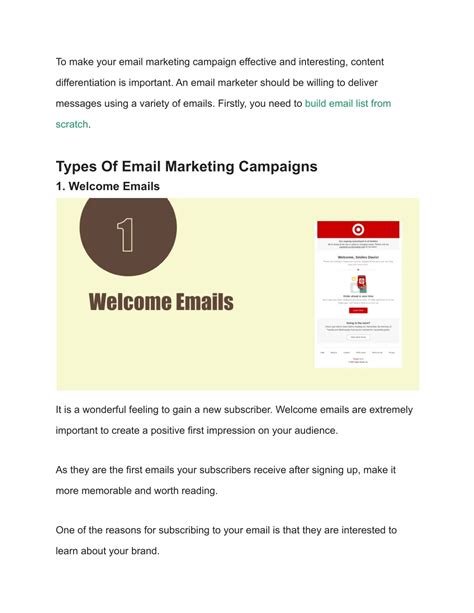 PPT 13 Types Of Email Marketing Campaigns To Follow Now PowerPoint