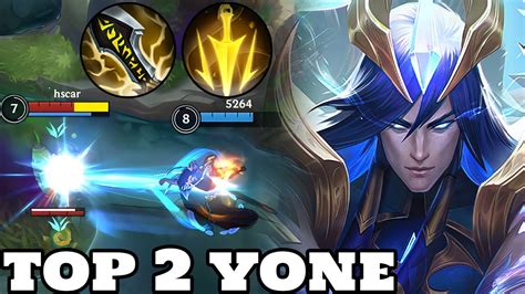 Wild Rift Yone Top 2 Yone Dawnbringer Yone Skin Gameplay Rank