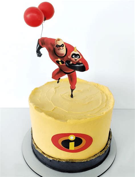 The Incredibles Birthday Cake Ideas Images (Pictures)