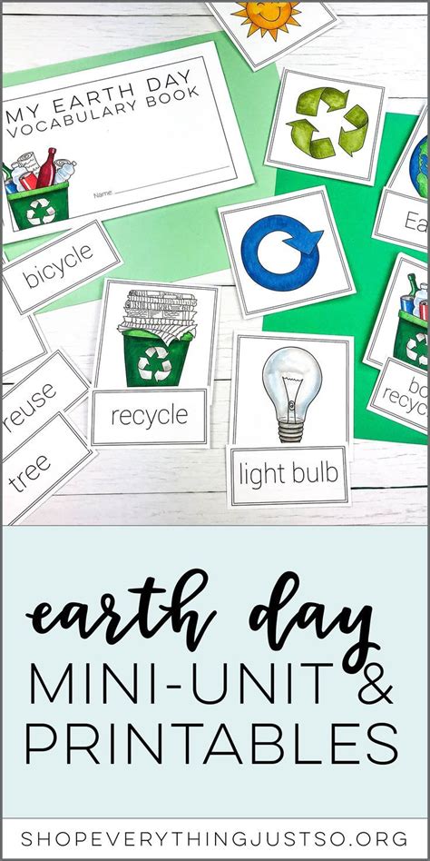 Earth Day Mini Unit Several Days Of Earth Day Lesson Plans And