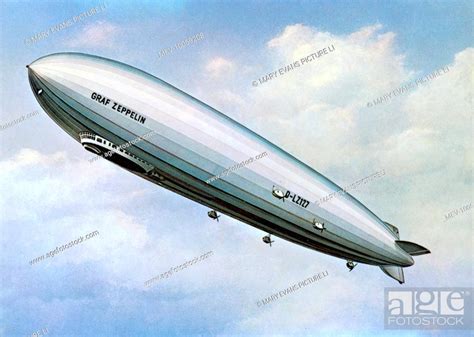 LZ 127 Graf Zeppelin Stock Photo Picture And Rights Managed Image