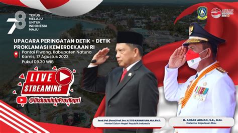 Live Upacara Peringatan Hut Ke Kemerdekaan Republik Indonesia