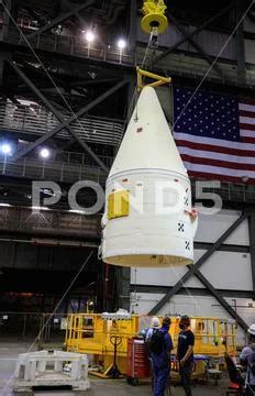 In The Transfer Aisle Of The Vehicle Assembly Building At Nasa S