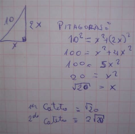 La Hipotenusa De Un Triangulo Rectangulo Mide Cm Y Uno De Sus Hot Sex