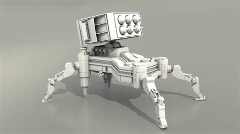 Artstation Rocket Launcher Walking Platform 46 Off